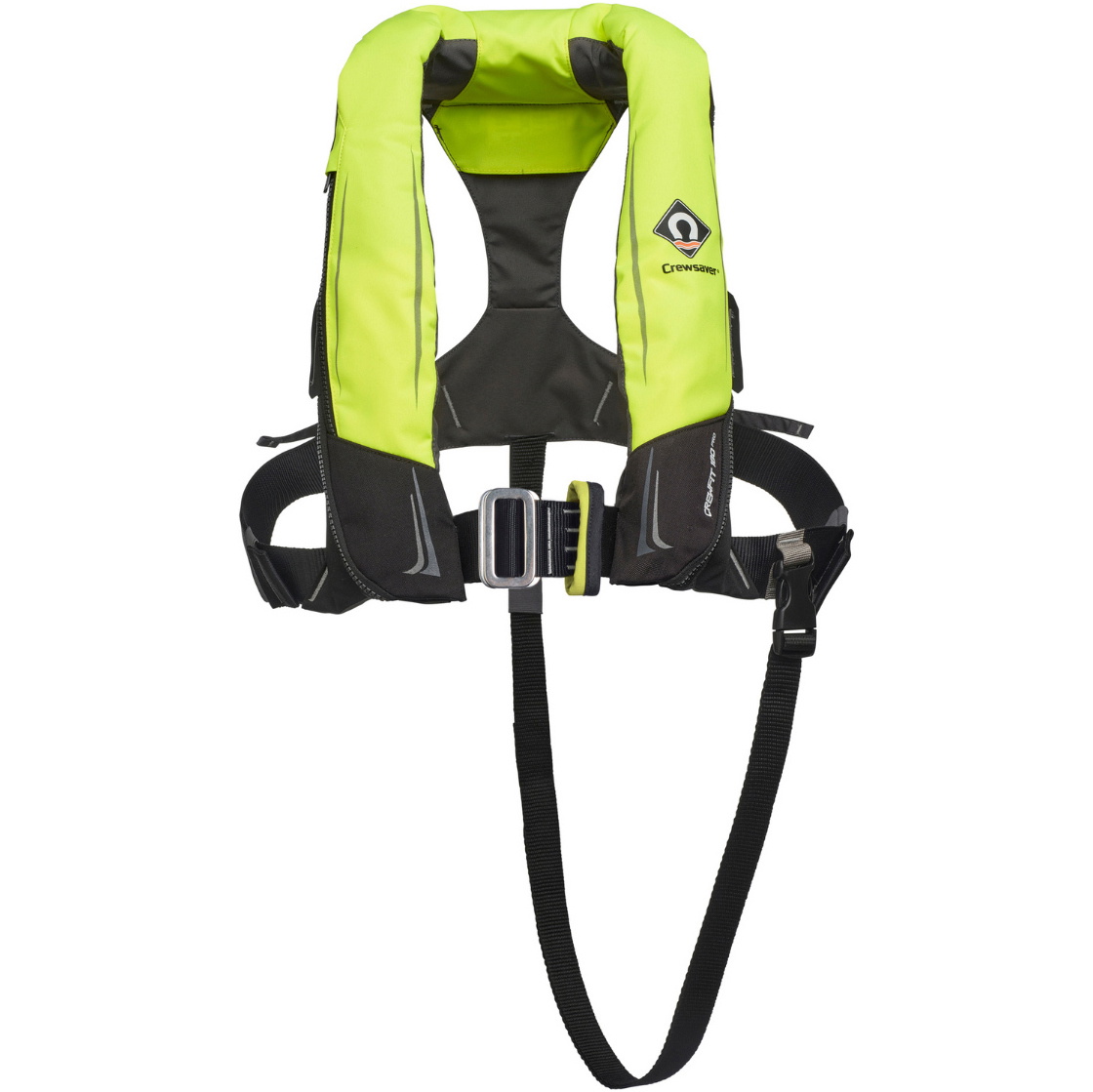 2026 Crewsaver Crewfit 180N Pro Automatic Harness Lifejacket PC-0017862 - Yellow